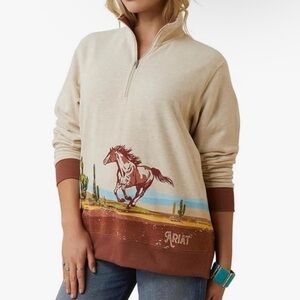 NWT Ariat Women’s Horse Graphic Sweater